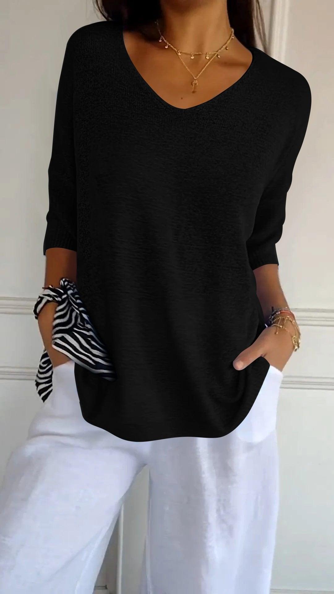 Lily & Sara™ Shirt | Comfortabel los Pullover - Campor NL