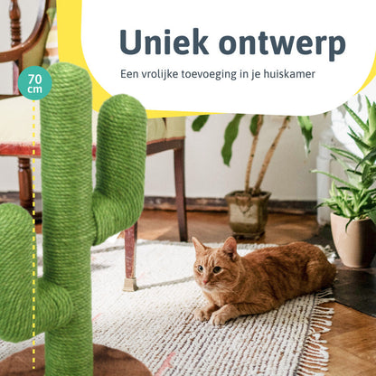 CatsCactus™ | De gezelligste kattenkrabpaal ooit! - campor.nl